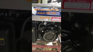 4000 watts generator from shopee 10k only sulit pang brown out [upl. by Shama]