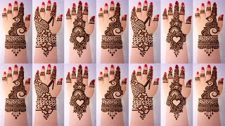 Very beautiful stylish mehndi design  Easy arabic mehndi  Mehndi ka design  Mehndi design Mehndi [upl. by Ahseekat]