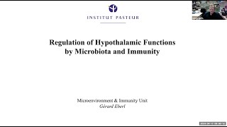 quotRegulation of hypothalamic functions by the microbiotaquot by Dr Gerard Eberl [upl. by Nirac]