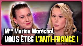 Mathilde Panot Vs Marion Maréchal Le Pen  vous êtes l’antiFrance [upl. by Chariot733]