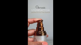 Osmosis StemFactor Growth Factor Serum  Exosomes [upl. by Zed26]