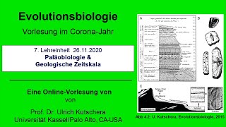 Paläobiologie amp Geologische Zeitskala [upl. by Castor]