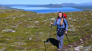 Hiking Fulufjället National Park  Södra Kungsleden Sweden [upl. by Victoir]