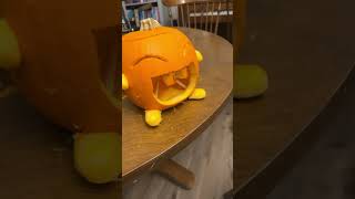 Freaky ahhh pumpkin 🥴🤣 pumpkintime funny [upl. by Suhpesoj602]