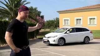 Toyota Auris Hybrid Touring Sports  Test [upl. by Repmek]