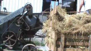 THRESHING WHEAT IN WISCONSIN [upl. by Duky]