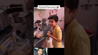 Piyush Ne Banai Panipuri souravjoshifunny souravjoshivlogs [upl. by Yrdua283]