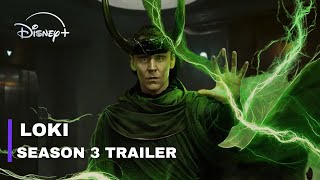 Loki Season 3 Trailer and First Look [upl. by Esdnil721]