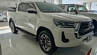 Toyota Hilux Revo V 2021 Facelift Detail Review  Specs amp Price [upl. by Olgnaed964]