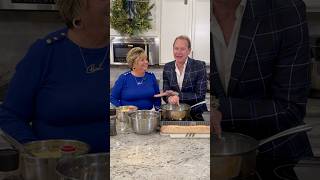 Had a blast cooking with Carson Kressley We made Linguine amp Clams Stay Tuned for more cooking [upl. by Racklin]