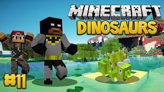 Minecraft Dinosaurs Mod Fossils and Archaeology Survival Series Episode 11  Triceratops Tradegy [upl. by Wyler948]