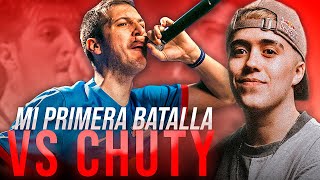 GAZIR reacciona a su PRIMERA BATALLA vs CHUTY ⚡ [upl. by Reiser942]