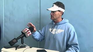 UNC Gene Chizik Bowl Game Practice Press Conference  Inside Carolina Interviews [upl. by Etteyafal617]