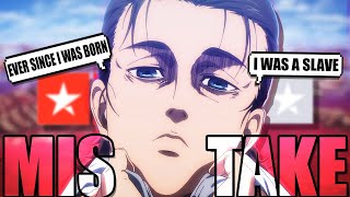 Attack on Titans Ending was a MISTAKE [upl. by Odnanreh]