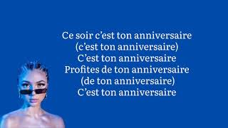 Eva  anniversaire paroleslyrics [upl. by Eenafit160]