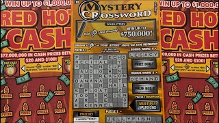 Mystery Crossword amp Red Hot Cash [upl. by Kcirdle]