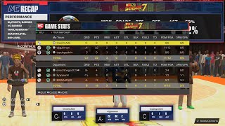 NBA 2K24 Scoring All My Teams Points 91 [upl. by Llig528]