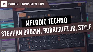 Melodic Techno Production Session with Ableton  MINI V3 Stephan Bodzin Rodriguez Jr Style [upl. by Davita152]