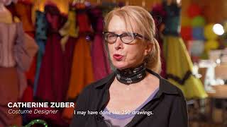 Making Moulin Rouge The Musical – The Costumes with Designer Catherine Zuber [upl. by Ydorb]