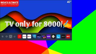 Foxsky 1016 cm 40 inches Full HD Smart LED TV 40FSFHS Black youtube healthylifestyle tv [upl. by Ynez]