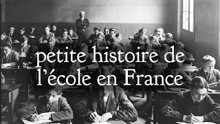 petite histoire de lécole en France [upl. by Aurthur]