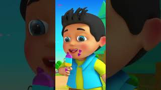 Thandi Ice Cream Song आइसक्रीम Baby Cartoon short nurseryrhymeshindi trending fun ytshort [upl. by Fawna]