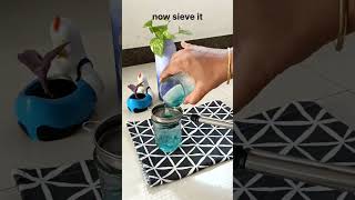 Refreshing Blue Pea Tea Recipe  Easy amp Healthy Herbal Drink 💙🌸ButterflyPeaTea shorts ytshorts [upl. by Aled]