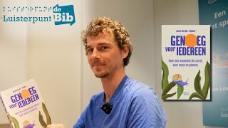 Jonas Van der Slycken leest Genoeg voor iedereen in voor Luisterpuntbibliotheek [upl. by Niffirg]