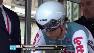 Tony Gallopin  Stage 4 Beaujeu  Mont Brouilly  ParisNice 2017 [upl. by Mcmath261]