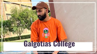 Galgotias College Campus Tour  Galgotias Hostel Tour [upl. by Arramahs]