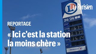 Avec son essence à prix coûtant cette station parisienne fait le plein de clients [upl. by Asilanna]