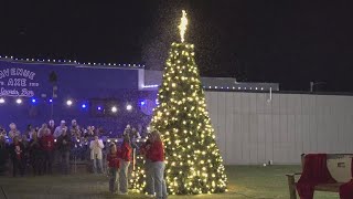 Port Neches kicks off Light up the Avenue [upl. by Ennahgem676]