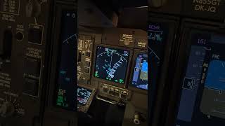 Unique B7478 Cockpit Moving map b747 aviationlovers [upl. by Aniahs]