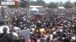 Kanumbas funeral Jeneza la Kanumba likiondoka Leaders Club [upl. by Mureil]