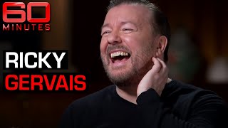 Ricky Gervais funniest ever interview  60 Minutes Australia [upl. by Lynden135]