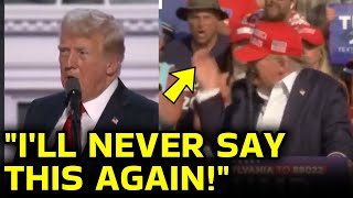 WOW TRUMP Said THIS at the CONVENTION amp EVERYBODY Missed it [upl. by Llednohs8]