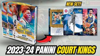 🔥WE HIT A WEMBY🔥 202324 Panini Court Kings Basketball Hobby Box Review x2 [upl. by Knutson]