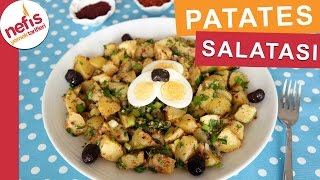 Patates Salatası  Salata Tarifleri  Nefis Yemek Tarifleri [upl. by Armahs850]