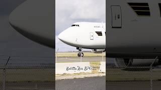 Kalitta Air B747 New Livery taxiing in Honolulu Int’l Airport cargoplane airplane aviation 2024 [upl. by Naahs979]