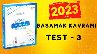 345 TYT MATEMATÄ°K SORU BANKASI Ã‡Ã–ZÃœMLERÄ°  2023  BASAMAK KAVRAMI  TEST 3 [upl. by Elleiram389]