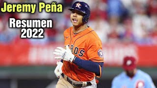 Así Fué El Gran Desempeño De Jeremy Peña En esta Temporada 2022 En MLB [upl. by Nelda]