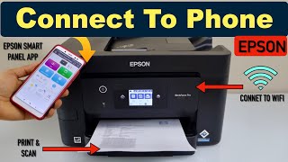 How To Connect Epson Printer To Phone For Wireless Printing amp Scanning [upl. by Thompson]