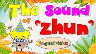 The Sound of zhun Suffix  When sion sounds like zhun  Phonics Mix [upl. by Naeerb]