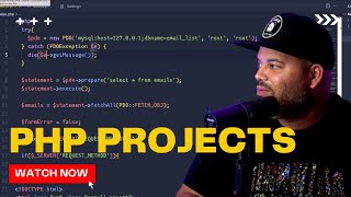 Practical PHP Projects to get hired as a Back End Developer [upl. by Lesko]