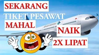 Harga Tiket Pesawat Naik 2 Kali Lipat  Naik Pesawat Makin Mahal di Tahun 2019 [upl. by Aeht]