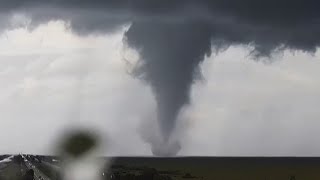 VIDEO Tornado spotted moving through Florida [upl. by Dnalyk]