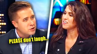 Local Anchor TRIES NOT TO LAUGH as Lauren Boebert STRUGGLES TO THINK [upl. by Cuthburt]