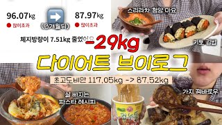 87kg 여자의 다이어트 amp 쉬운 자취 식단 추천 다이어트 브이로그 집밥브이로그 먹방브이로그 가지 꿔바로우 컵누들 마라탕 키토김밥 다이어트 토마토 파스타 쉬운 식단 레시피 [upl. by Tomkiel]