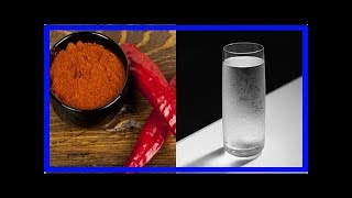 METTEZ UN PEU DE POIVRE DE CAYENNE DANS UN VERRE DEAU ET LE BOIRE UN MIRACLE SE PRODUIT DE 10 SE [upl. by Ailaroc516]