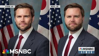 Panel roasts photoshopped image of JD Vance They ran it through a yassified filter [upl. by Ybhsa]